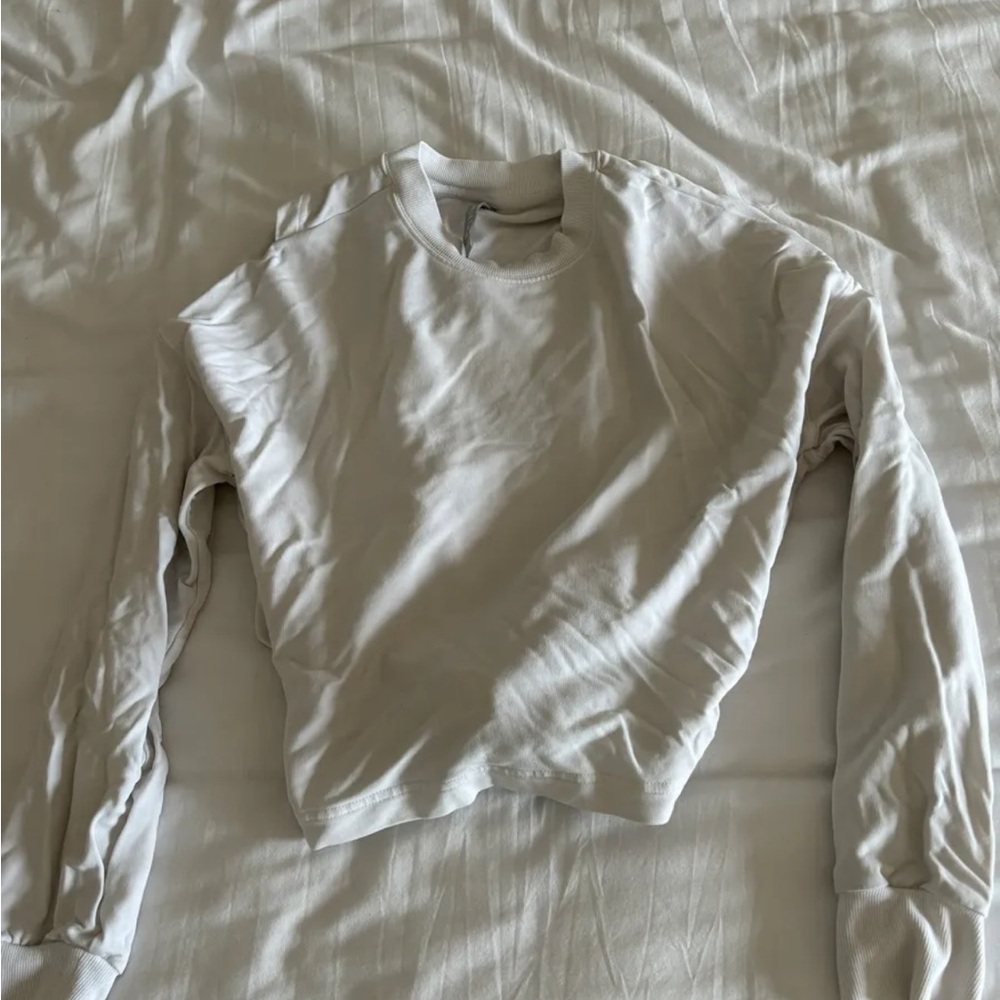 Athleta White Sweatshirt